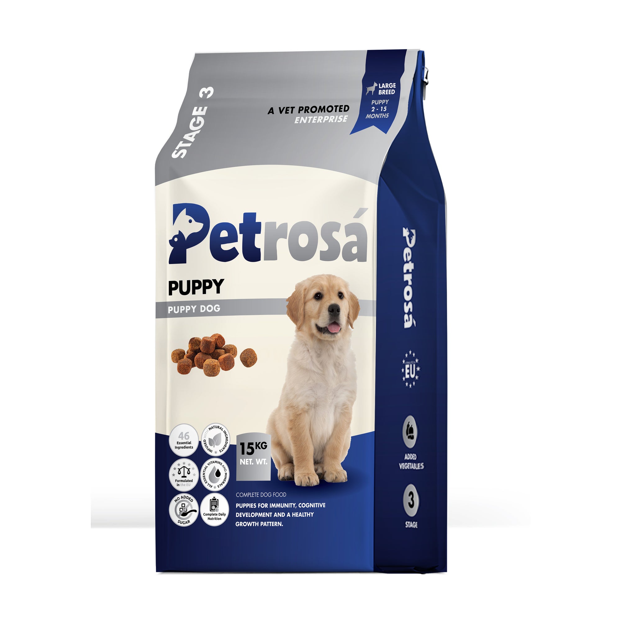Puppy: Large Breed (2 months - 15 months)